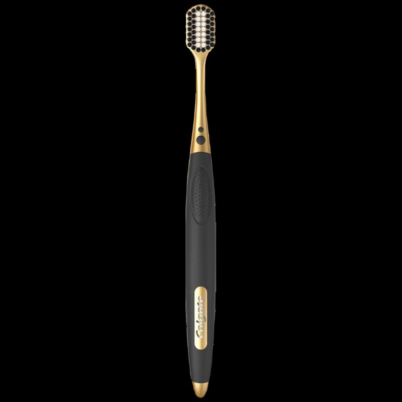 Colgate 48-Hole Wide Head Charcoal Soft Bristle Toothbrush (2-Pack)