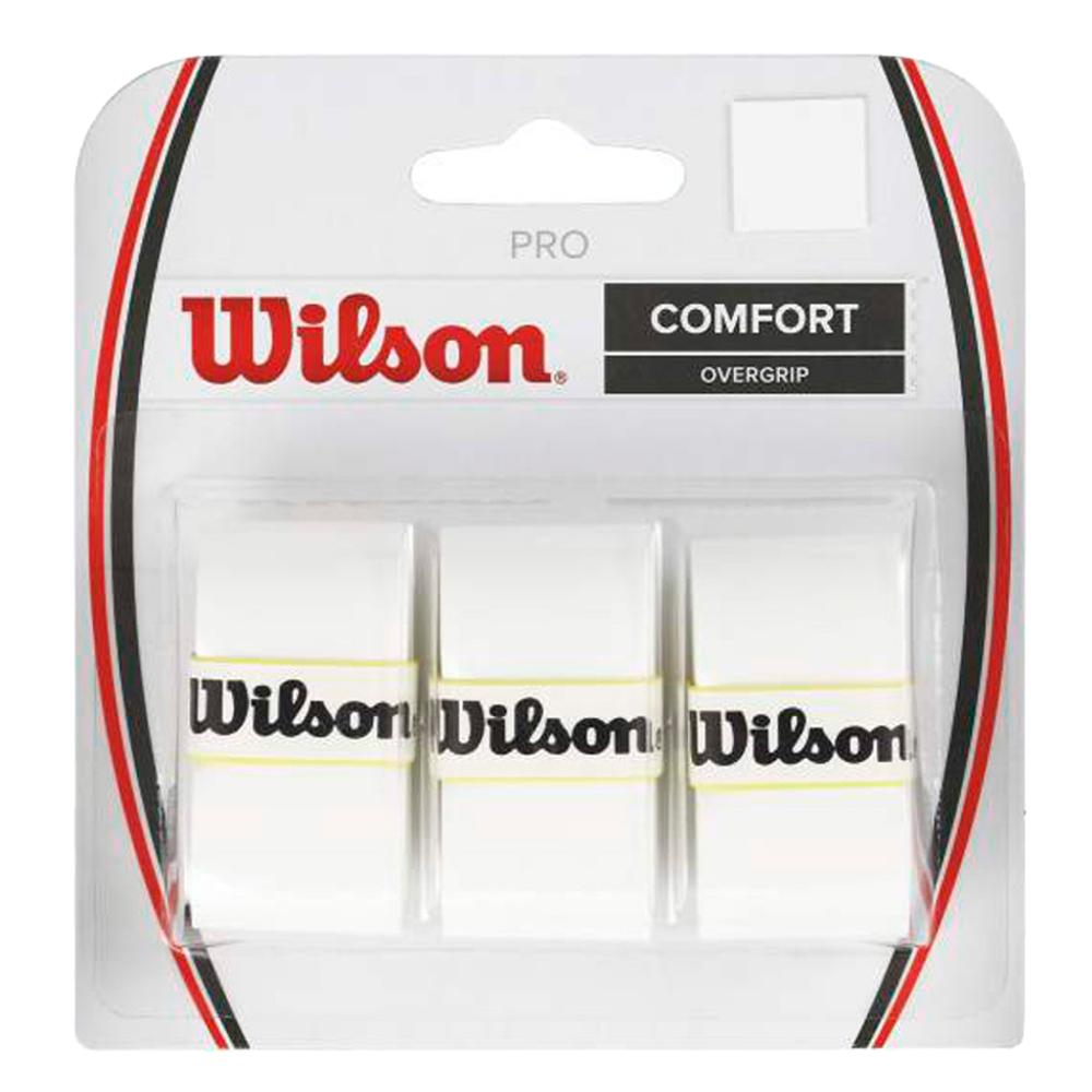 Wilson Pro Soft Comfort Racket Overgrip (Pack of 3)