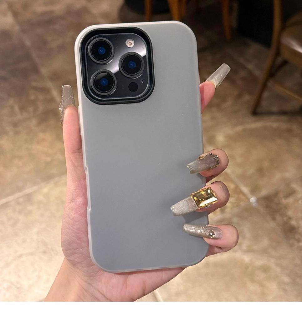 Luxusní Průhledný 2 v 1 Kryt na Telefon Barvy Bonbónů Pro iPhone 11 12 13 14 15 16 Pro Max Čirý Nárazník Zadní Kryt