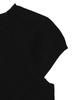 Nyuluki Feminine Short-Sleeved Knit_Black