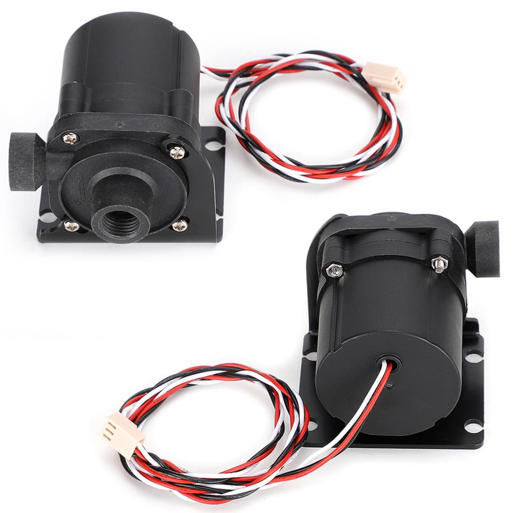 G1 4in Mini Water Pump Computer DC Brushless Water Cooling Pump with Speed Line Left Water Outlet