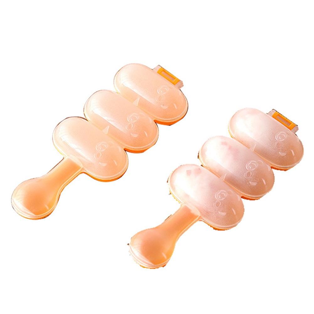 

Rice Ball Molds Diy Ball Shaped Kitchen Tools Shakers Food Decor For Kids Diy Lunch Maker Mould Orange#0