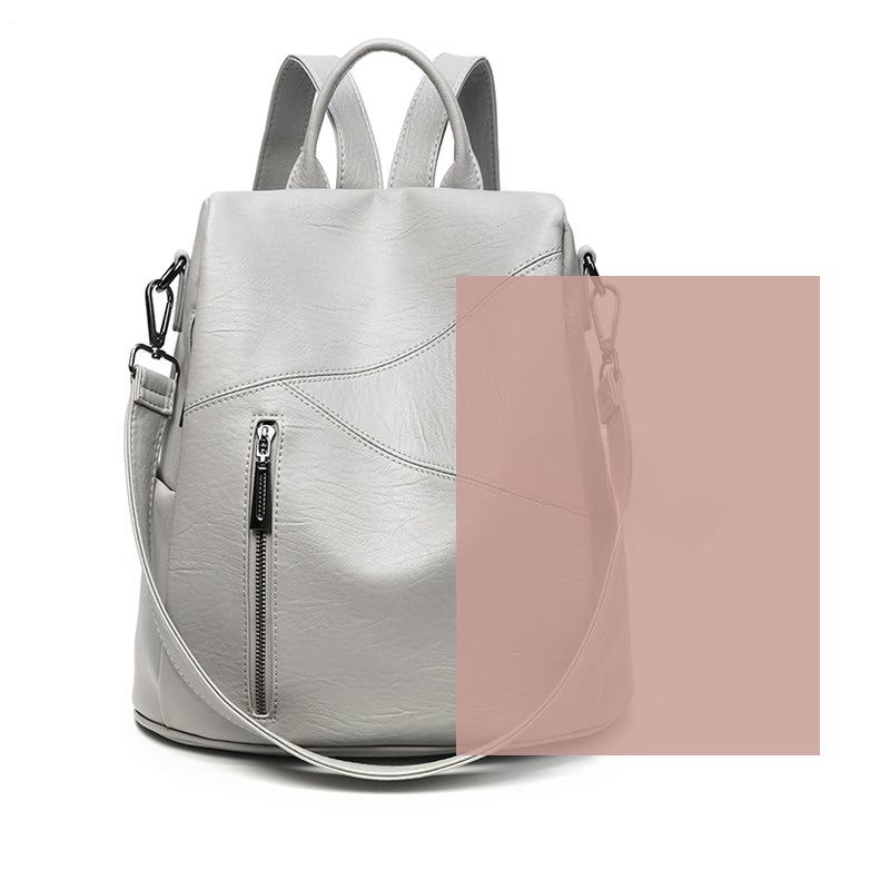 

Модный противоугонный студенческий рюкзак для женщин Новый модный многоцелевой рюкзак с вставками Дорожная сумка