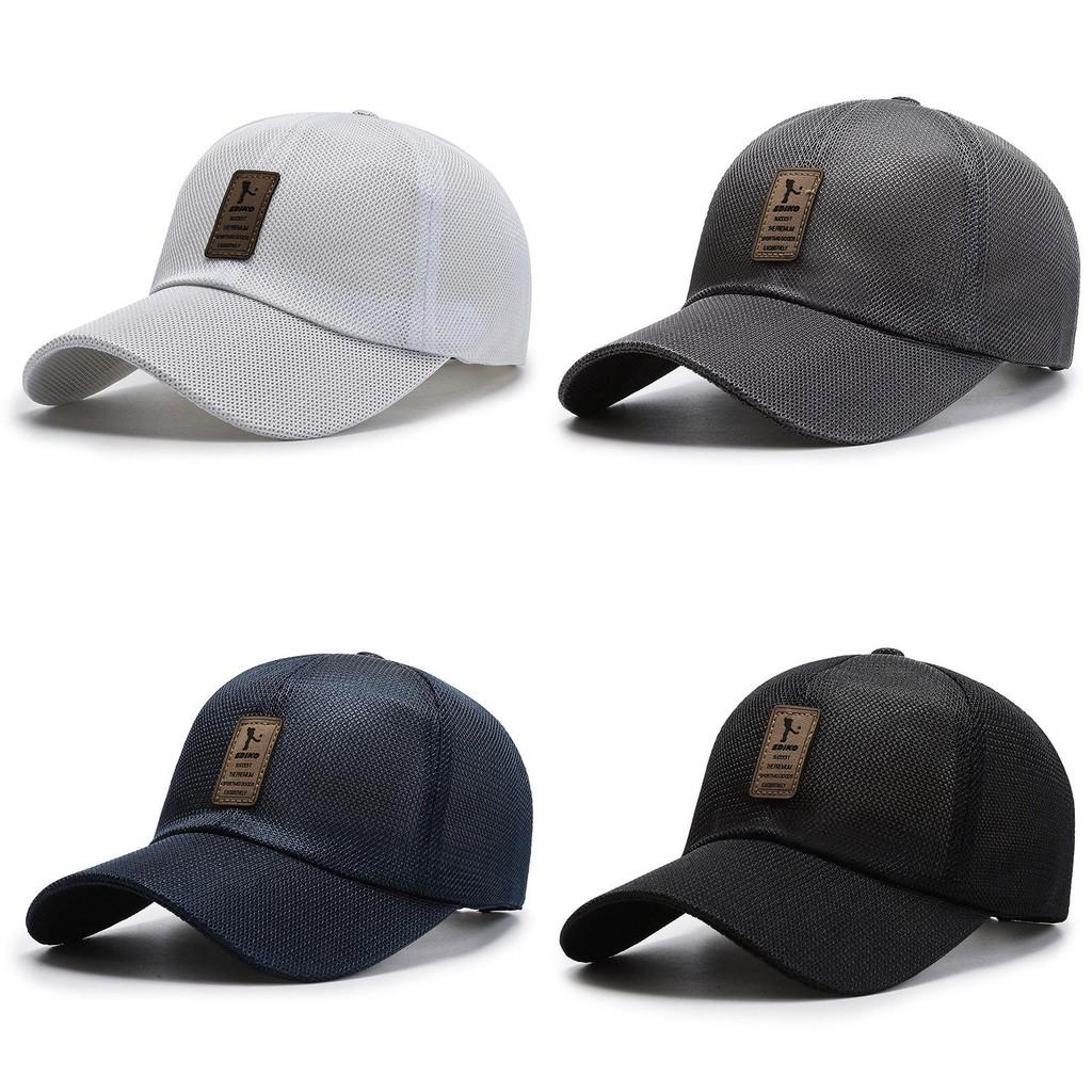 Baseball Mesh Cap Hats Adjustable Summer Sun Protection Outdoor Breathable