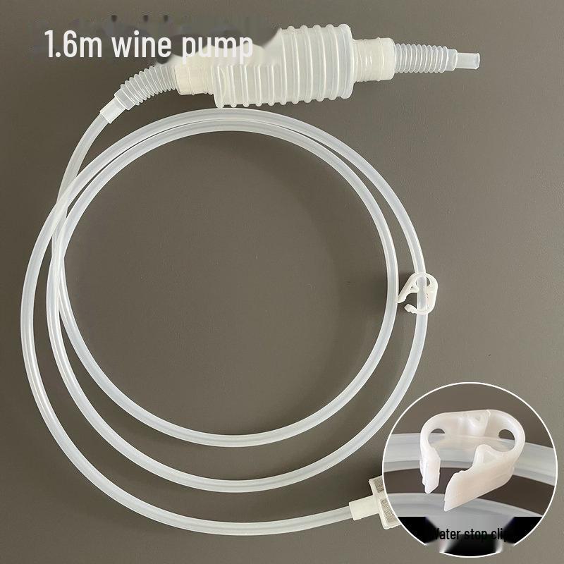 

Автоматический самовсасывающий винный насос и фильтр для домашнего использования 1.6m PP pipe