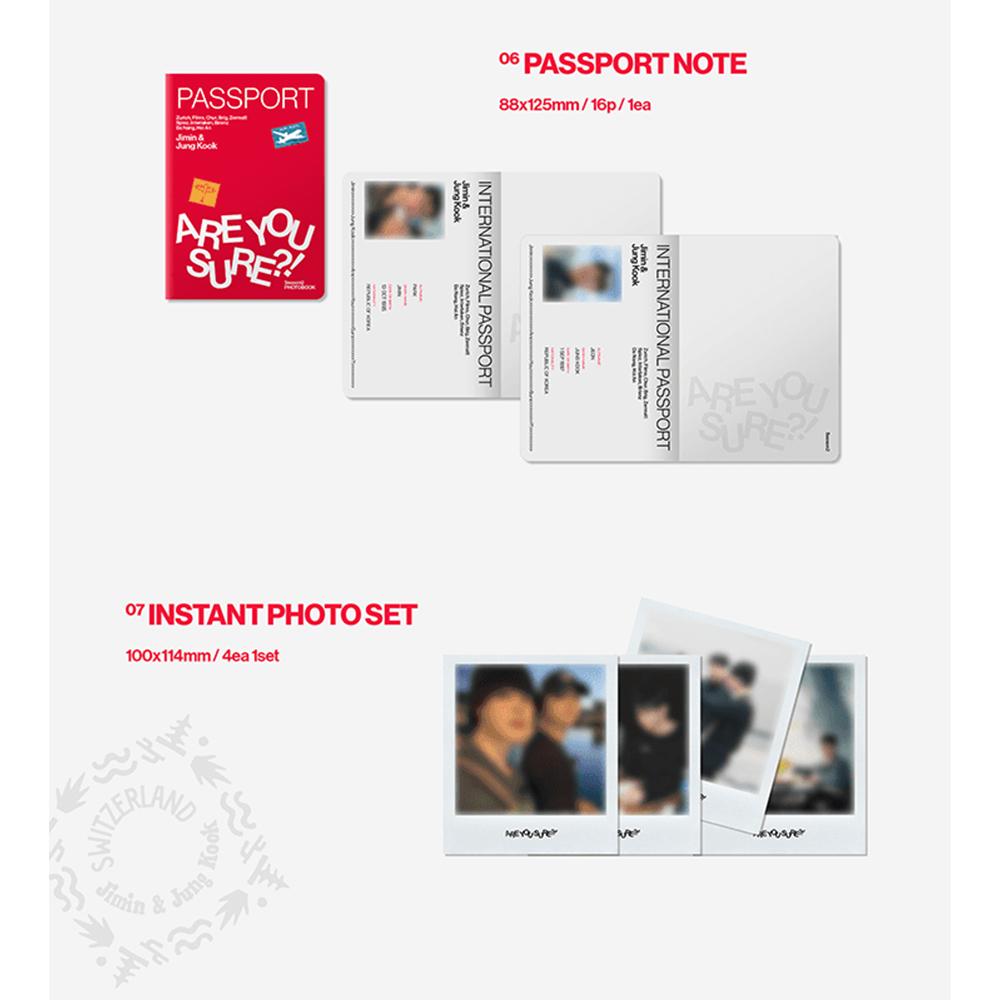 [Vorbestellung] [BTS] Jimin X Jung Kook Bist du sicher?! Season2 FOTOBUCH