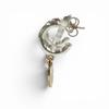 Excellent TIFFANY&Co. Pierce Hoop earring Combo Heart Tag Silver 925 Women Used