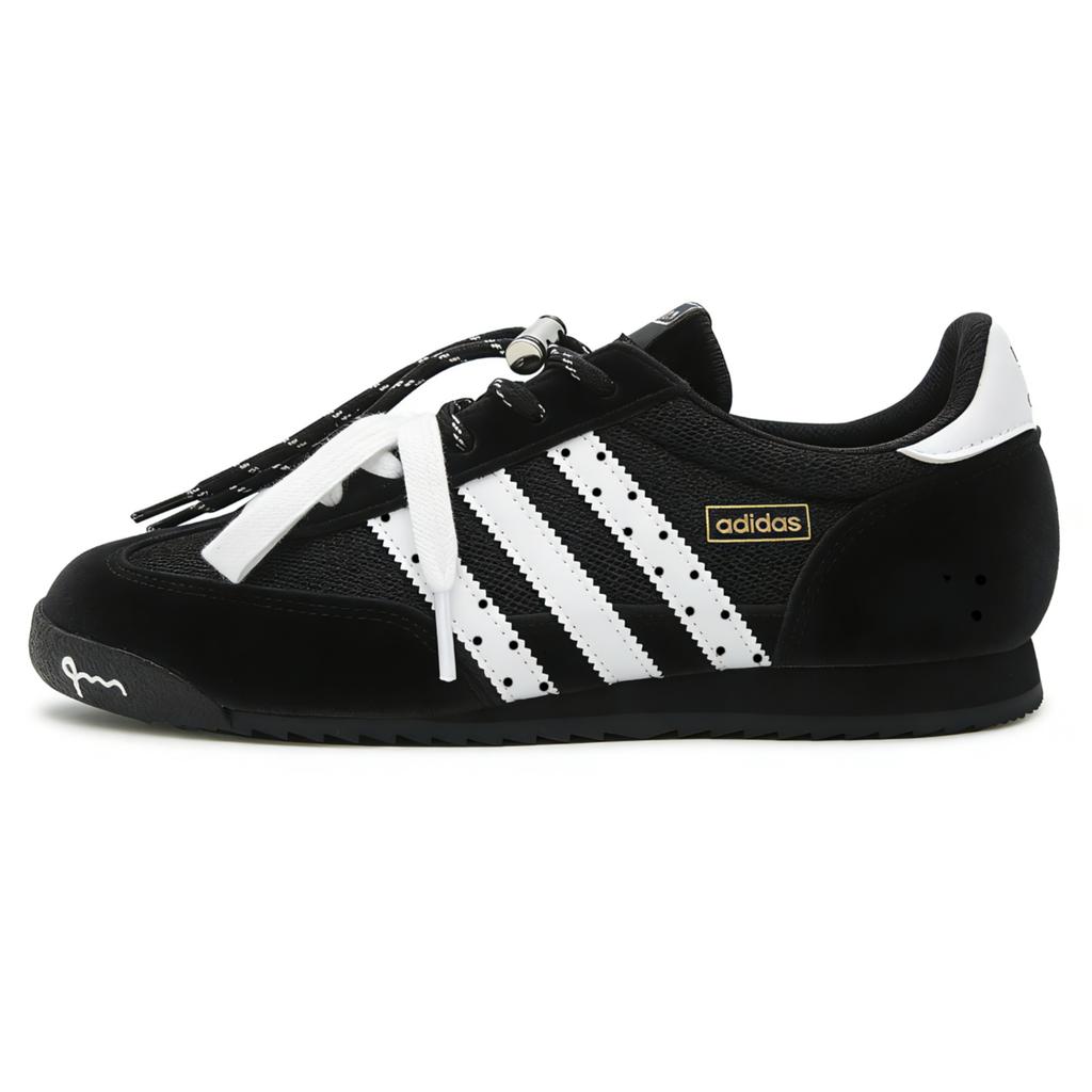 adidas Originals R71 Tessuto a Grana di Fotone, Pelle Sintetica Resistente all'Abrasione Scarpe Casual Basse Unisex Nero Bianco IH1324(Team293-)