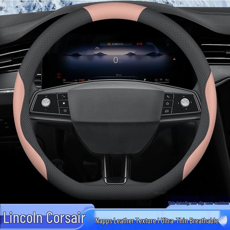 2024 Lincoln Adventure Lenkradbezug: Luxus & Premium Edition, Ganzjahres-Anti-Rutsch-Lenkerabdeckung
