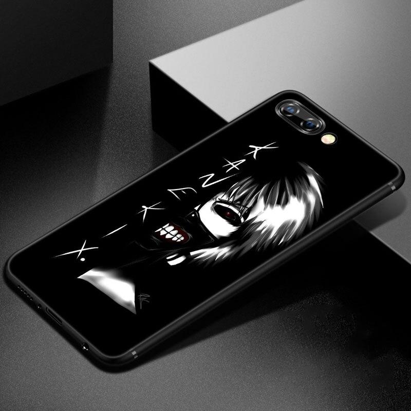 Anime Tokyo Ghoul kwiaty etui na telefon dla Huawei Honor 7A 8A 9X20 Pro 8 10X Lite 7S 8C 8S 8X 9A 9C 10i 20i 30i 20E 20S okładka