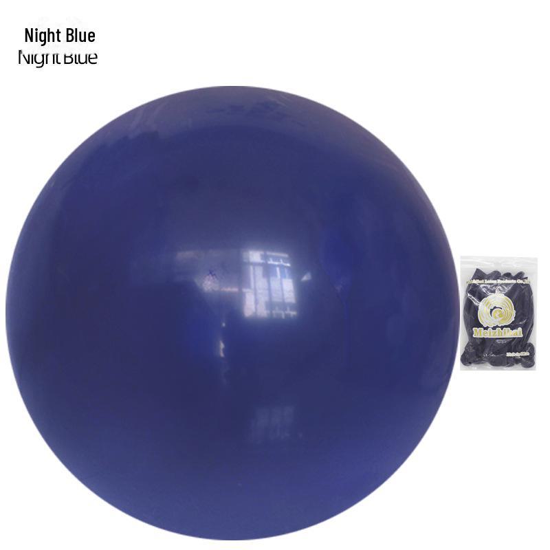 36-Inch Thickened Latex Round Macaron Balloon for Birthday Party Decoration