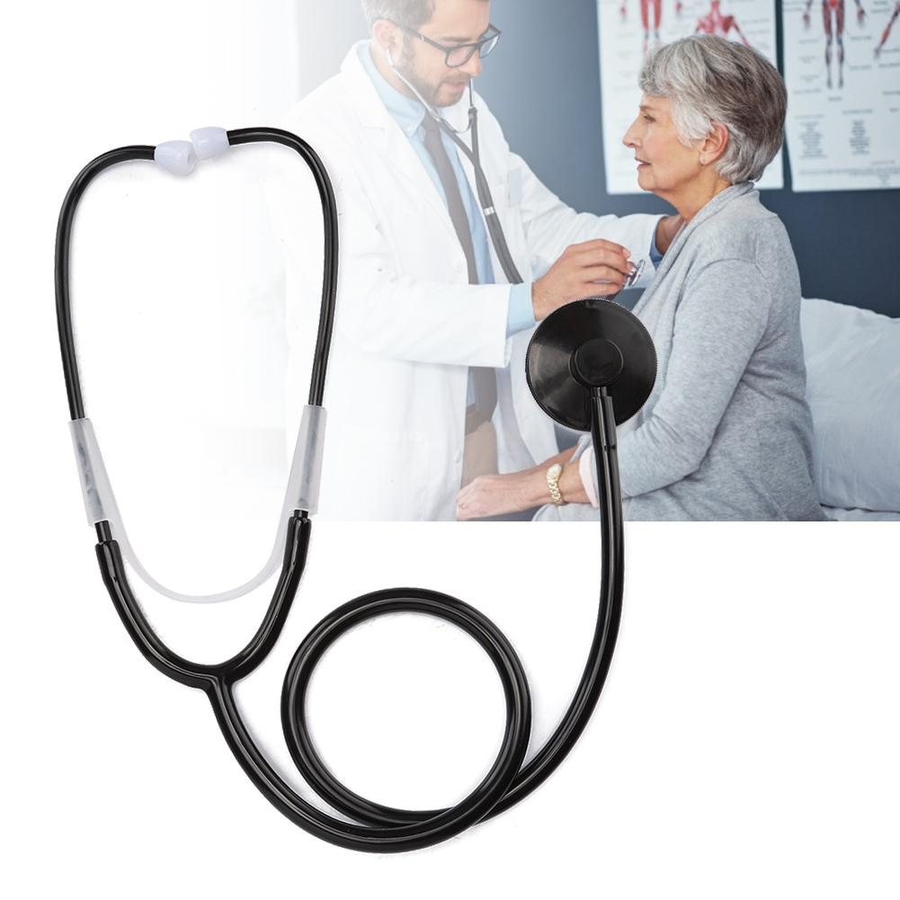 Professionelles Einzel-HD-Stethoskop Aluminiumlegierung Hrt Lungenuntersuchung Echoskop