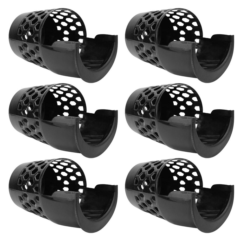 6PCS Plastic Durable Practical Snooker Basket Home Entertainment Billiard Ball Storage Pocket Pool