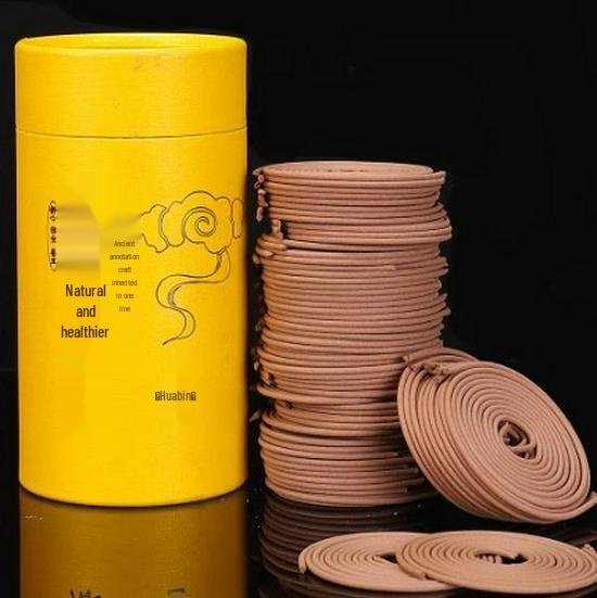 Sandalwood & Mugwort Mosquito Repellent Incense: Harmless, Long-lasting Aroma for Indoor Deodorization & Odor Removal.