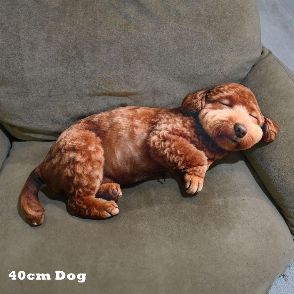Animal en Matière Pelucheuse Oreiller Corps en Coton PP Texture Douce Animal Coussin Poupée Jouets Taille 40 cm Design Mignon Décoration Sac