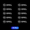 Metal emblem Auto Decor Decals Car Window Wiper Stickers For Opel Corsa Astra Insignia Vectra Zafira Meriva Mokka Grandland IC4