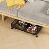 with Wheels Under Bed Storage Containers Large Capacity Shoe Organizer Drawer  Bedroom