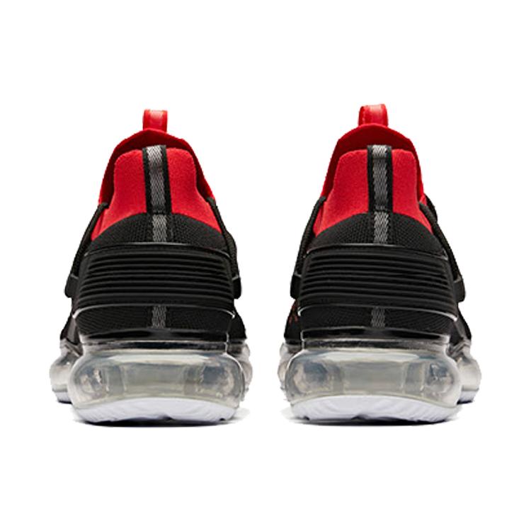 Anta SEEED Cushioning Slip Resistant Abrasion Resistant Breathable Low top Running Shoes Men's Black Red 91925501-3