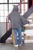 Clearstone Fangle Cosplay Halloween Bat Hoodie, Unisex, Gray
