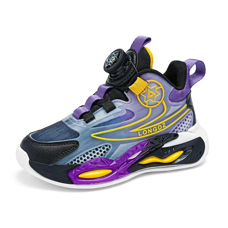 

Four Seasons Kids Basketball Shoes Boys Sneakers Non Slip Children s Training Athletic Shoes Outdoor Sport Size 31-40 40