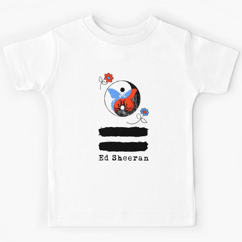 Ed Sheeran Ying Yang For Fan, The Math Tour Sheerios Vintage Gift Kids T-Shirt 130