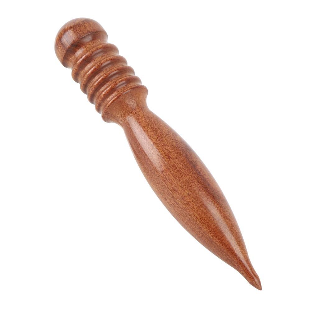 Wood Leather Edging Device Beech Wood Leather Polishing Rod  Leather Working