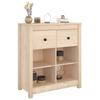 Vidaxl Szafka, 70X35X80 Cm, Lite Drewno Sosnowe