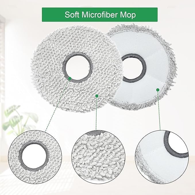 ECOVACS Washable Mop of X5 PRO OMNI Replacement Consumables Accessories (Pack 1) OMNI/X5