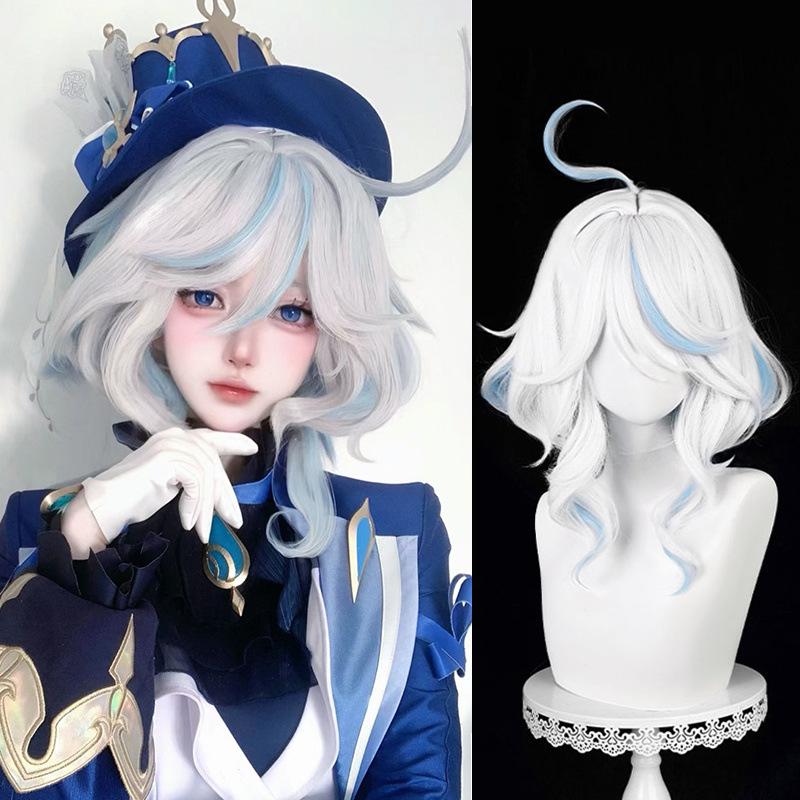 

Funina cosplay wig, party wig Adult One Size білий