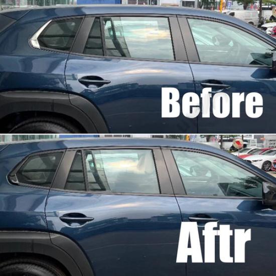 1Pair Glossy Black Rear Window Trim Molding Cover Trim For Mazda CX-50 -2024