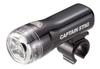 Captain Stag Light 227 Slim Waterproof Bicycle Black 3-LED [Tool-Free Installation, Light] Y-4611