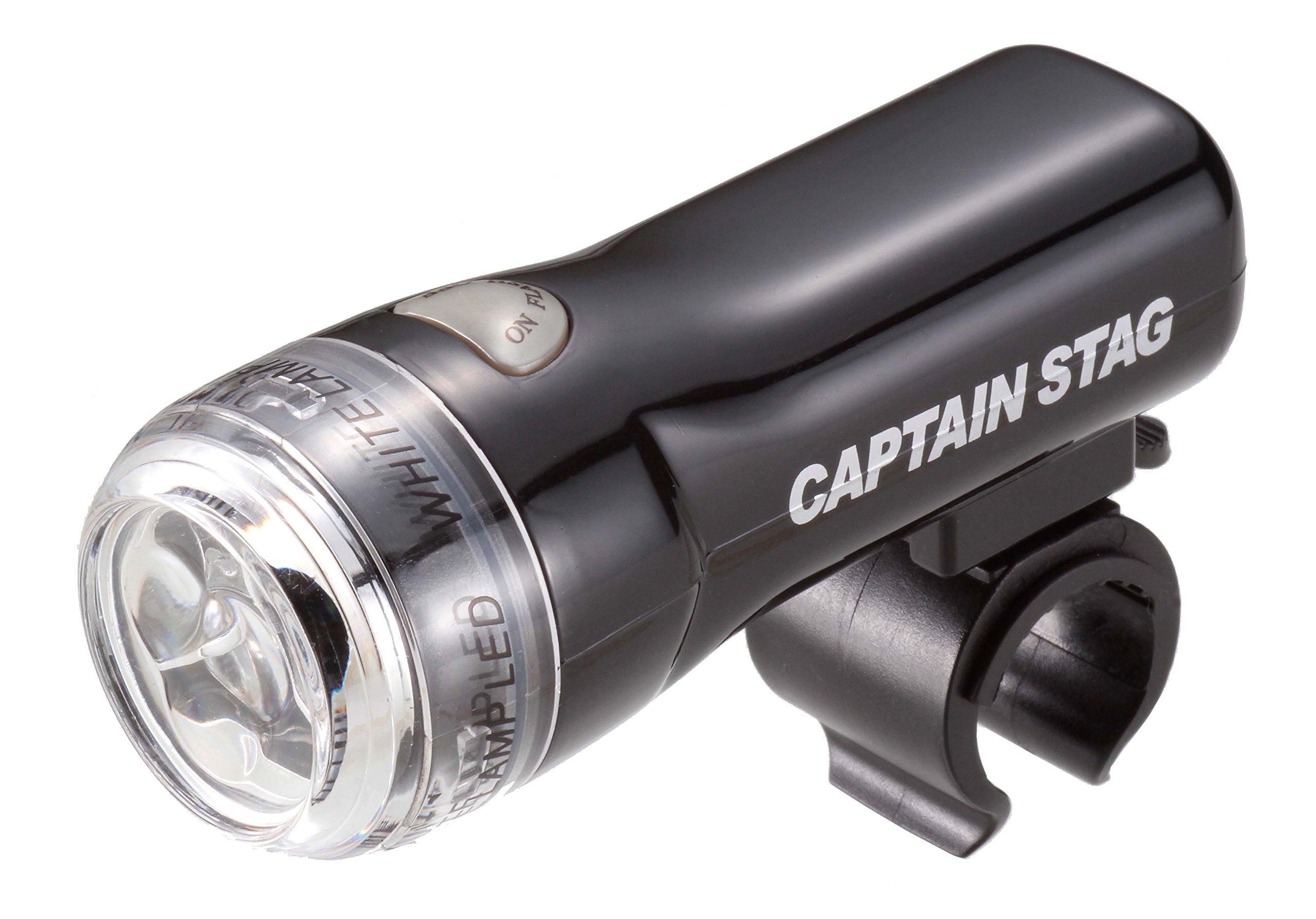 

Captain Stag Light 227 Slim Waterproof Bicycle Black 3-LED [Tool-Free Installation, Light] Y-4611 чёрный