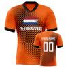 Custom Netherlands Soccer Jersey Dutch Football Team Shirt Personalized Name Number Soccer Jerseys for Kids Men Women