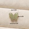 Natural Hetian Jade Butterfly Beads for DIY Jewelry Crystal Bracelet Accessories