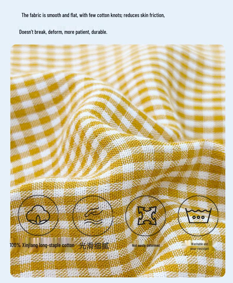 2025 Autumn Women's Soft Breathable Cotton Gauze Long Dress - Casual Home & Nightwear