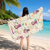 Cartoon M-Masha And The Bears Towel Ultra-Fine Fiber Quick Drying Absorbent Towel, Beach Swimming Vacation Beach Towel