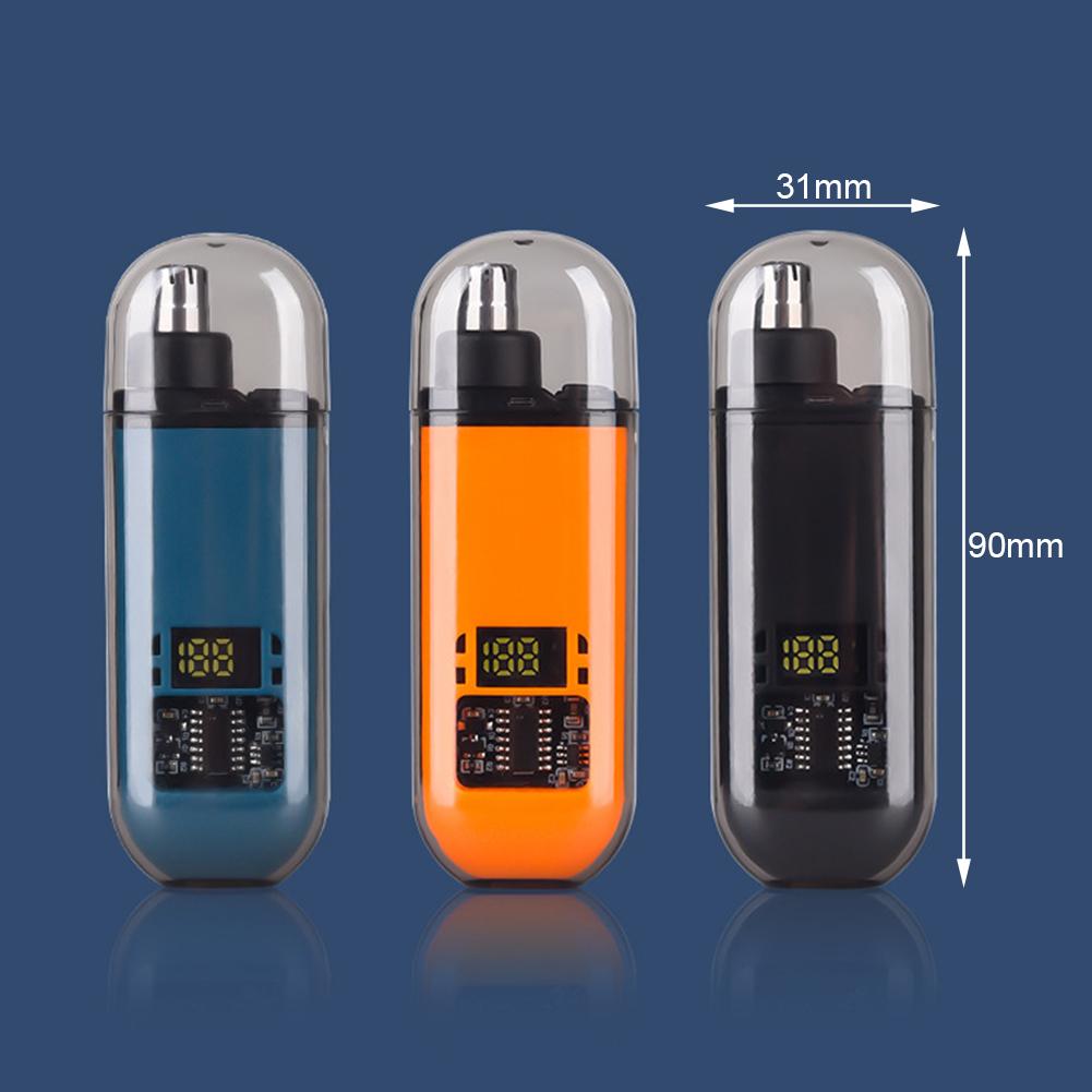 2 In 1 Electric Nose Hair Trimmer Clipper Rechargeable Multi-kinetic Shaving Unisex Automatic Washable Personal Care Appliances