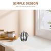 Stainless Steel Oil Pot Sauce Container Can Fine Mesh with Filter Holder for Restaurant Bottle Dispenser Handle