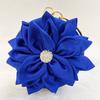 Red Flower Clutch Purse Women Round Evening Bag Crystal Diamond Wedding Silk Handbag Exquisite Chain Shoulder Bags