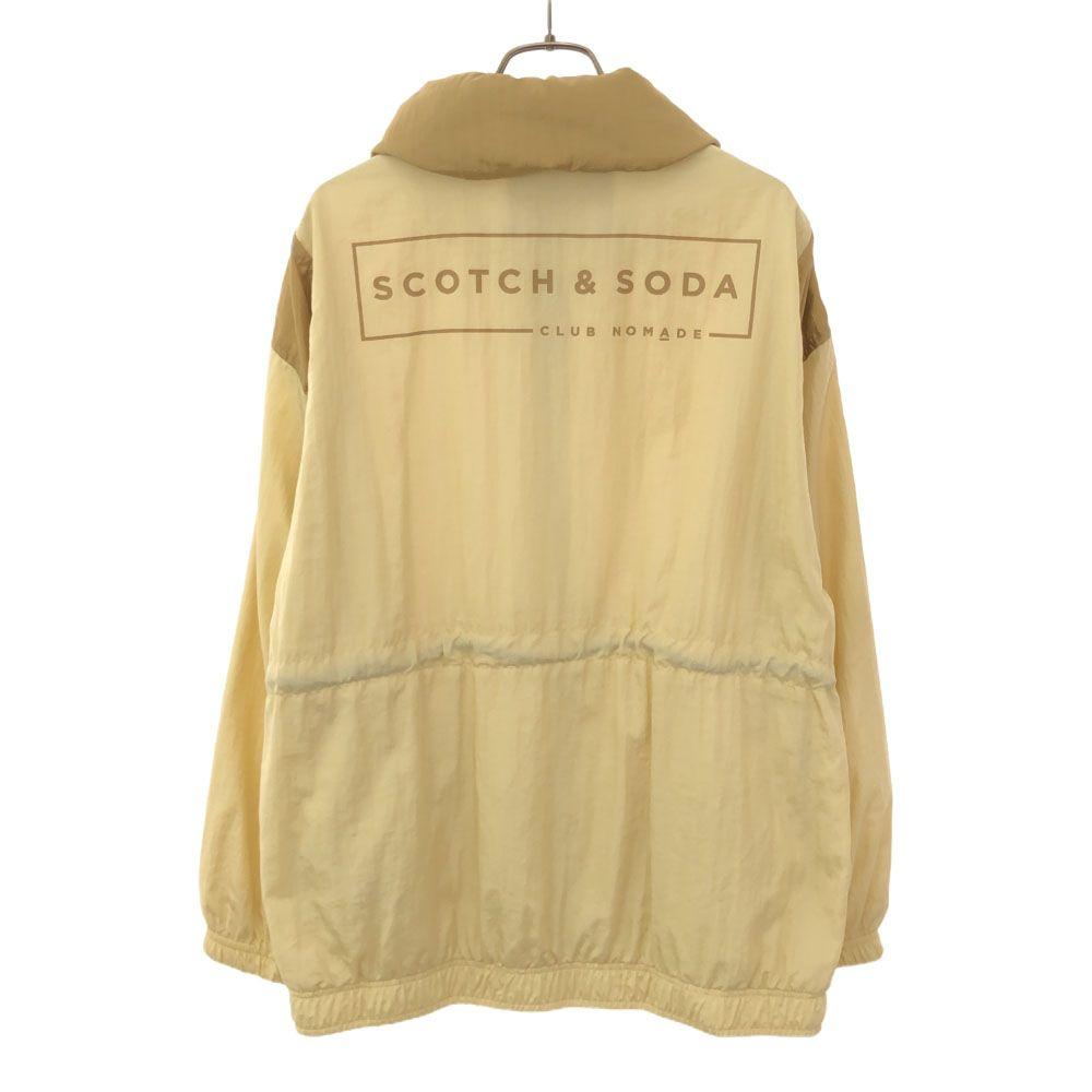 SCOTCH&SODA Long sleeve Nylon jacket S Beige jumper Men's Used