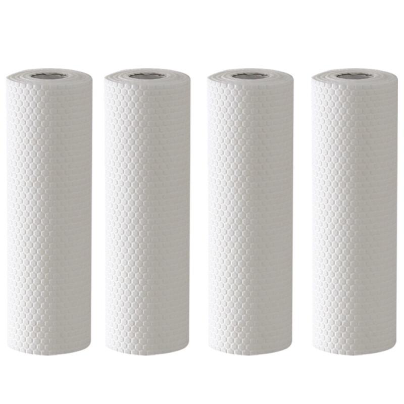 Lazy Rags Disposable Kitchen Cloth: Lint-Free, Water Absorbent, Oil Remover, Non-Stick, Easy-Clean Scouring Pads