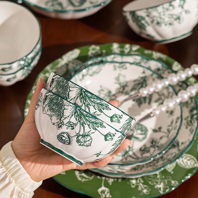 Kangmo Rose Manor Licht Luxe Emaille Stoofschotel Set