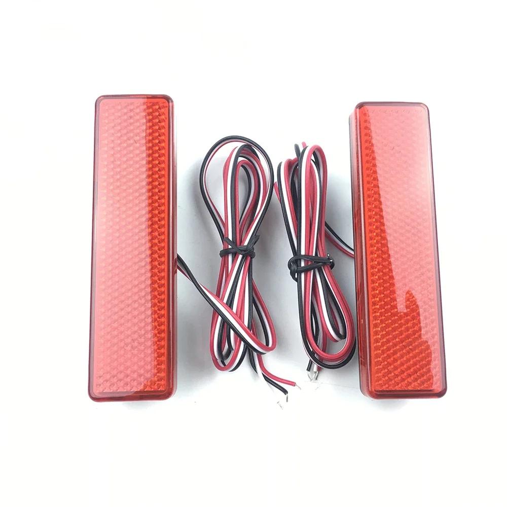 

Для Renault Trafic Master Для Nissan Primastar Для автомобіля Opel Vauxhall Vivaro Movano A Червона лінза Світлодіодне світло відбивача заднього бампера