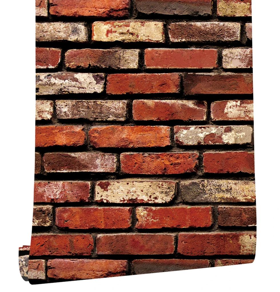 Stone Peel and Stick Wallpaper Decoration Stone Wallpaper Self-Adhesive Wall Paper for Home Decor TV Wall Easy To Peel Stick