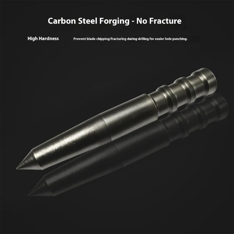 Automatic Center Punch Steel Spring Loaded Center Hole Punch Adjustable Spring Center Marker Tools for Woodworking