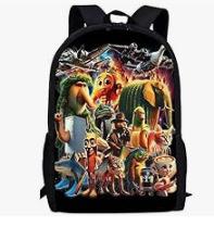 17 Inch Primary And Secondary School Schoolbag 3D Digital Color Printing Diy Backpack Oxford Cloth Backpack Printing