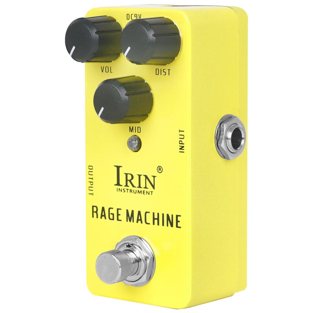IRIN RS-16 Rage Machine Pedal Heavy Metal Distortion Tone Electric Guitar Effect Pedal True Bypass Guitar Effect Accessories