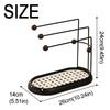 Multi-Layered Dish Rag Holder Household Necklace Display Stand Kitchen Rag Rack  Desktop Display