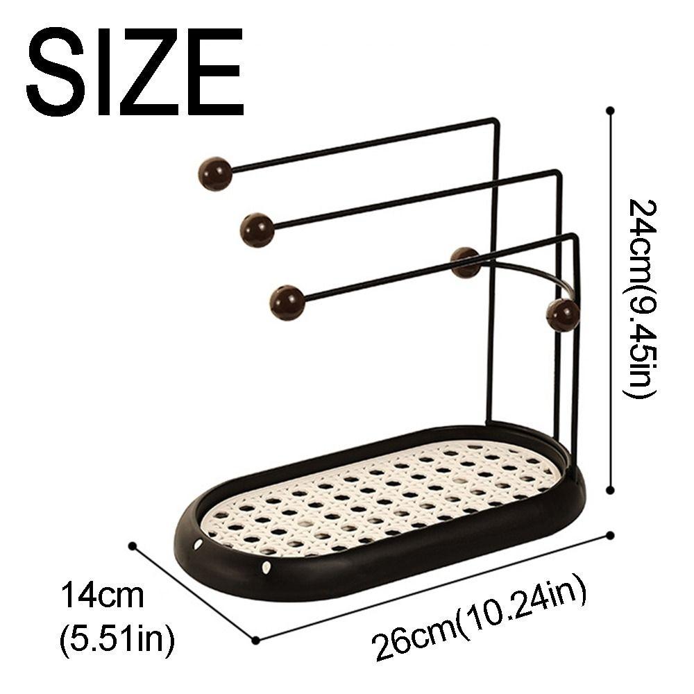 Multi-Layered Dish Rag Holder Household Necklace Display Stand Kitchen Rag Rack  Desktop Display