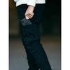 DRIPX Street Elastic Jeans Men Denim Cargo Pants Wash Solid Color Multi Pockets Casual Mid Waist Trousers Slim Fit Daily Wear Joggers